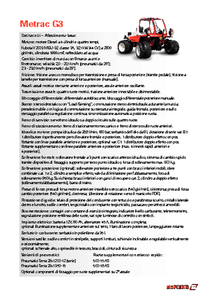 Трактори 4WD Reform Werke Metrac G 3