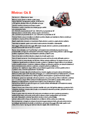 Трактори 4WD Reform Werke Metrac G 4 X