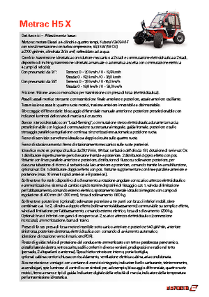 Трактори 4WD Reform Werke Metrac H 5 X