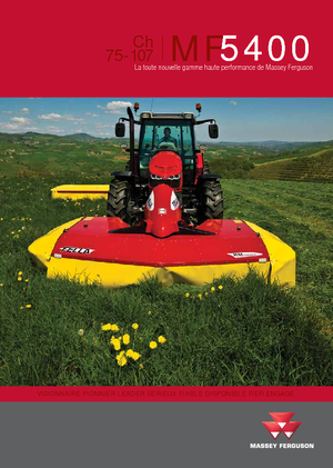 Трактори 4WD Massey Ferguson MF 5430-4 Freisicht