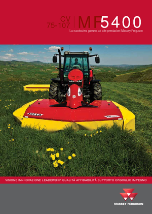 Трактори 4WD Massey Ferguson MF 5430-4 Freisicht