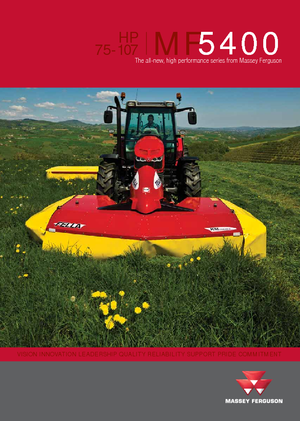 Трактори 4WD Massey Ferguson MF 5430-4 Freisicht