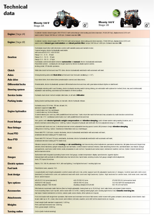 Трактори 4WD Reform Werke Mounty 100 V