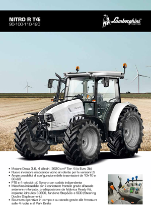 Трактори 4WD Lamborghini Nitro R 100 DT GS