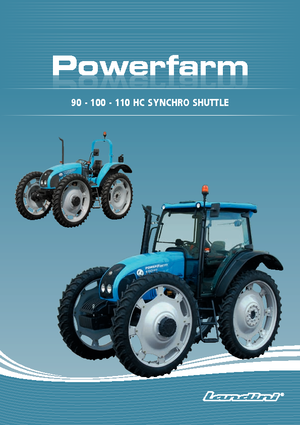 Трактори 4WD Landini Powerfarm 100 HC