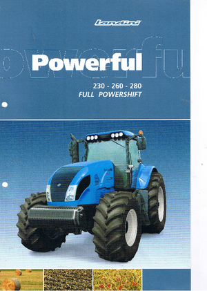 Трактори 4WD Landini Powerful 230