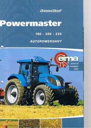 Трактори 4WD Landini Powermaster 200