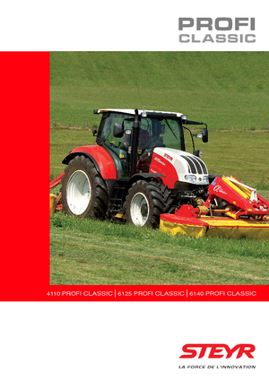 Трактори 4WD Steyr 6125 Profi Classic Profi