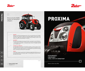 Трактори 4WD Zetor Proxima 70 EKO