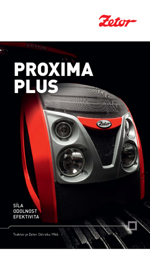 Трактори 4WD Zetor Proxima Plus 90