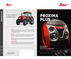 Трактори 4WD Zetor Proxima Plus 90