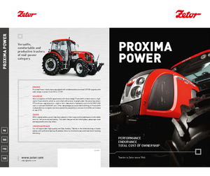 Трактори 4WD Zetor Proxima Power 100