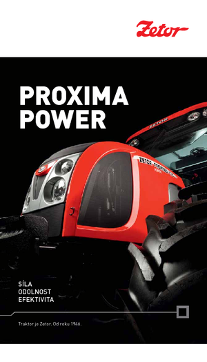 Трактори 4WD Zetor Proxima Power 100