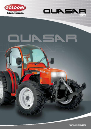 Трактори 4WD Goldoni Quasar 90 BA
