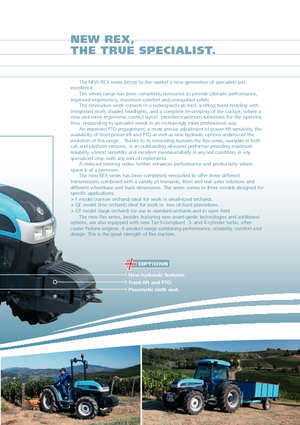 Трактори 4WD Landini Rex 80 GE