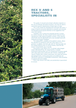 Трактори 4WD Landini Rex 90S