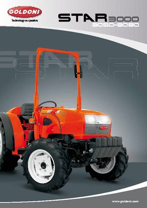 Трактори 4WD Goldoni Star 3050