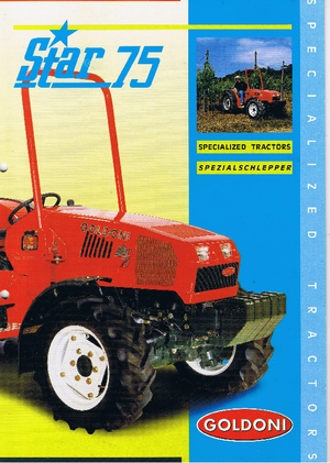 Трактори 4WD Goldoni Star 75