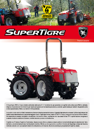 Трактори 4WD Carraro Supertigre 5500