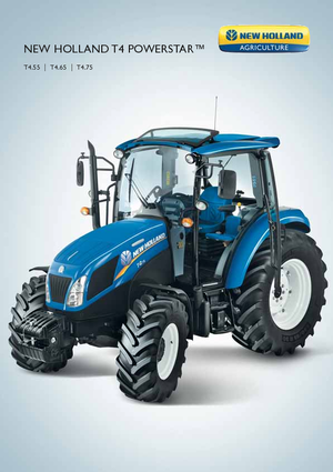 Трактори 4WD New Holland T 4.55 Powerstar (100)