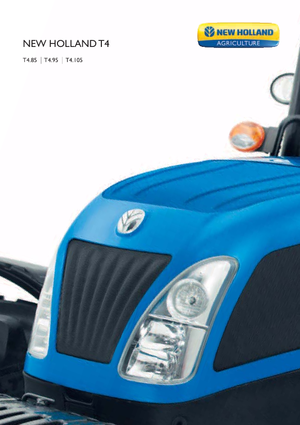 Трактори 4WD New Holland T 4.105 (100)