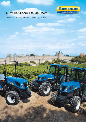Трактори 4WD New Holland T 4040 F (101)