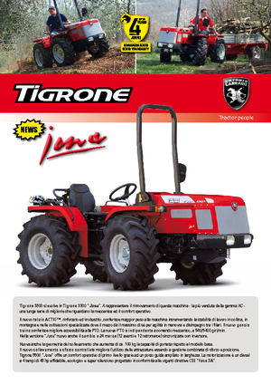 Трактори 4WD Carraro Tigrone 5500