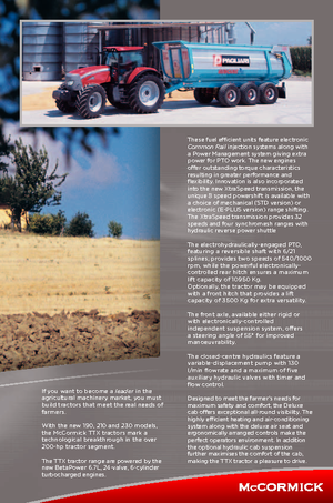 Трактори 4WD McCormick TTX 230 E
