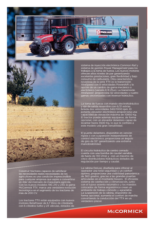 Трактори 4WD McCormick TTX 230 E