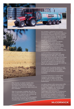 Трактори 4WD McCormick TTX 230 E