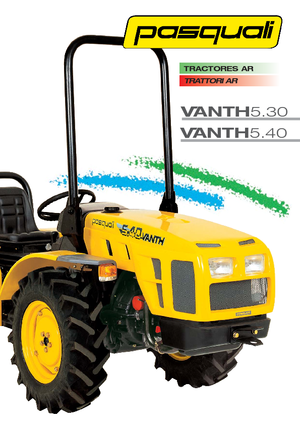 Трактори 4WD Pasquali Vanth 5.30
