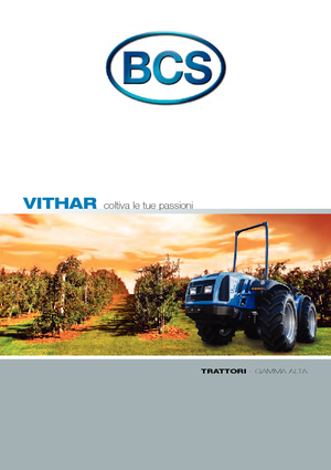 Трактори 4WD BCS Vithar 850 RS