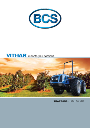 Трактори 4WD BCS Vithar 850 RS