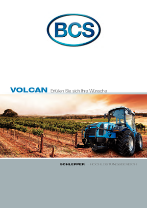 Трактори 4WD BCS Volcan 750 Ds