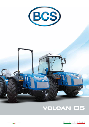 Трактори 4WD BCS Volcan 950 DS