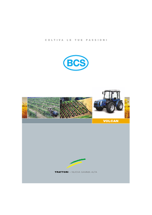 Трактори 4WD BCS Volcan 950 AR