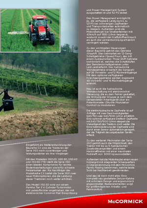 Трактори 4WD McCormick X 60.30