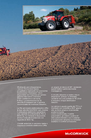Трактори 4WD McCormick XTX 145 E-Plus