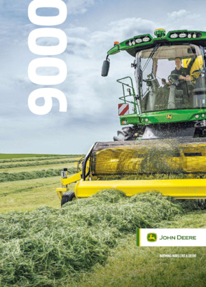 Кормозбиральні комбайни 4-силові John Deere 9500