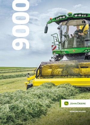 Кормозбиральні комбайни 4-силові John Deere 9500