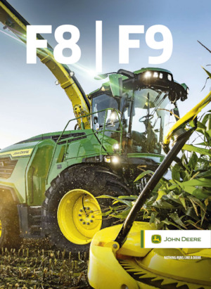 Кормозбиральні комбайни 4-силові John Deere F9 500 