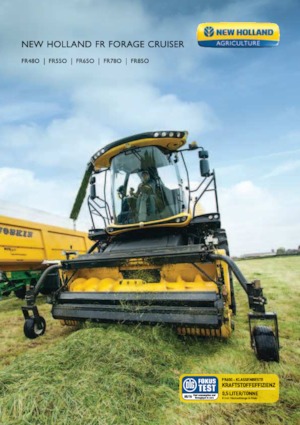 Кормозбиральні комбайни 4-силові New Holland FR 550