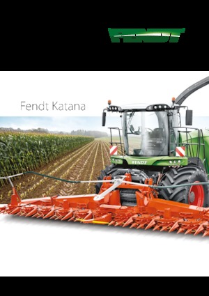 Кормозбиральні комбайни 4-силові Fendt Katana 85