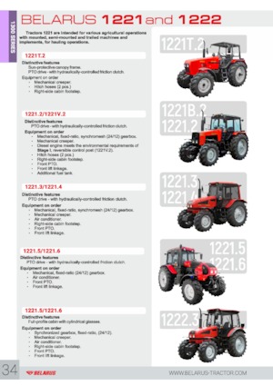 Трактори 4WD Belarus 1221.4