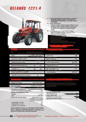 Трактори 4WD Belarus 1221.4