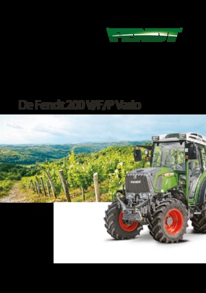 Трактори 4WD Fendt 210 V Vario