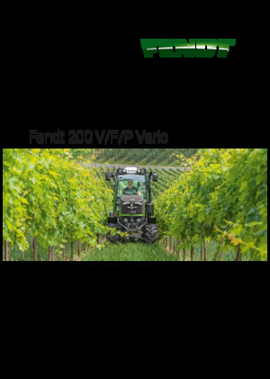 Трактори 4WD Fendt 210 V Vario Power