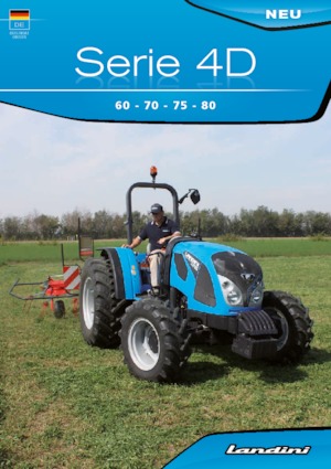Трактори 4WD Landini 4-075D T3