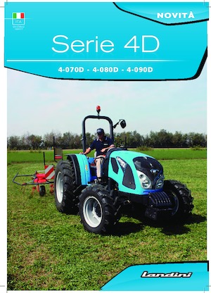 Трактори 4WD Landini DT 4-090D