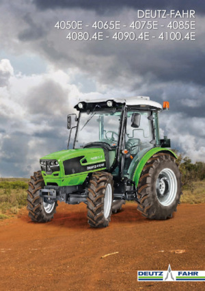 Трактори 4WD DEUTZ-FAHR 4050 E